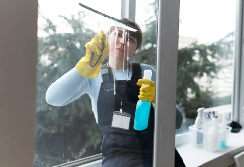 Nettoyage de vitres intérieures et extérieures à Sailly